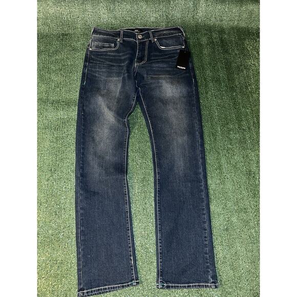 True Religion Ricky SN Medium Harvest Wash Jeans Size 31x34 Relaxed Straight - Picture 5 of 11